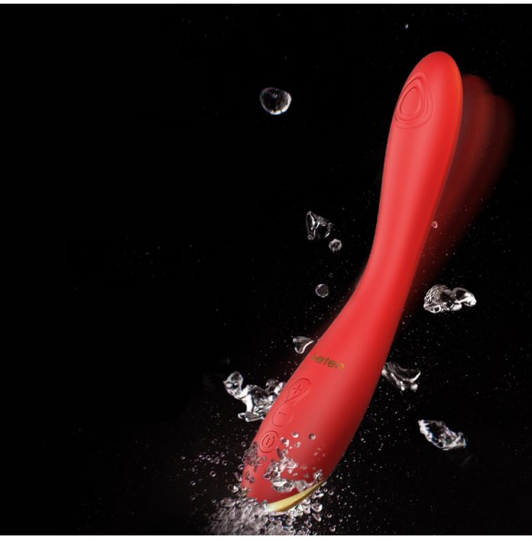 HK LETEN - V01 2-in-1 G-Spot Wand (Chargeable - Red) HK LETEN - V01 2-in-1 G-Spot Wand (Chargeable - Red)